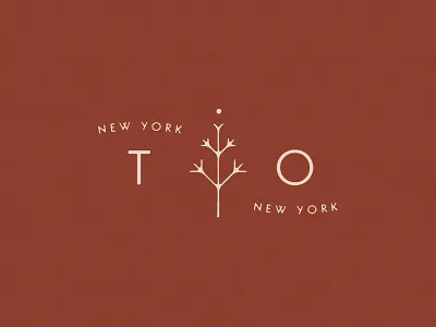 NY TO NY baby food branding identity illustration organic plant typography