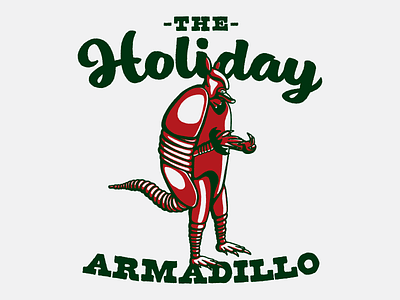 Holiday Armadillo armadillo friends holiday