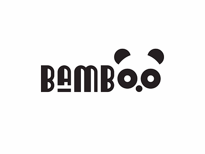 Day03/ Panda Logo branding dailylogo dailylogochallenge day3 design logodesign logodesigner logomaker logoprocess logos logotype typography