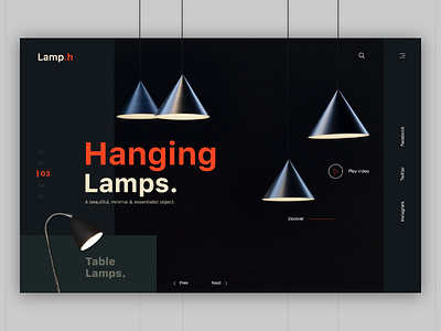 Lamp Shot art black block branding card design dribbble dribbble best shot flat illustration lamp lettering logo minimal type typography ui ux web website