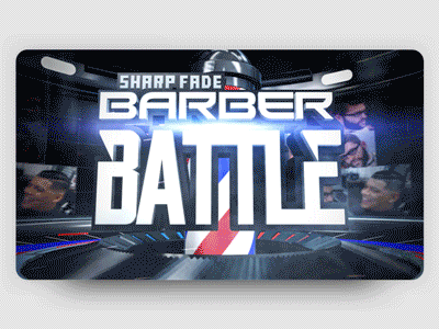 Advertising ▸ SharpFade ® Barber Battle 3d 3d art 3d artist after effects animation barber barber logo barbers barbershop business corporate video element 3d element3d haircut intro logo animation mograph mograph mentor motion motion graphics