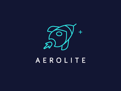 Rocketship - Day 1 Daily Logo Challenge aero aerolite art branding challange daily logo dailylogochallange design flat fly icon illustration logo logo a day logo design rocket rocket ship rocketship simple vector