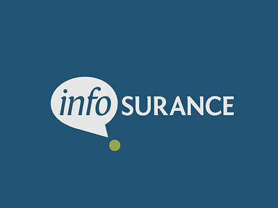 InfoSurance brand by joshua branding logo