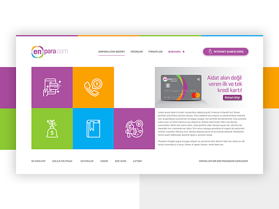 Finansbank Enpara Re-Design adobe xd app art direction brand branding color design ecommerce design enpara finansbank logo redesign redesign concept sketch app ui ui ux ui ux design ux web website