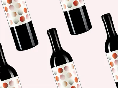 Wine Label Design – SPOT Duvarita Vineyard Syrah bottle label branding branding design halftones iridescent iridescent foil label design package design packaging packaging design polka dot pop art spot type art typography wine wine label wine label design wine labels