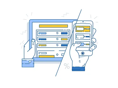Responsive design bank design finance loans mobile money responsive tablet ui ui ux usertest