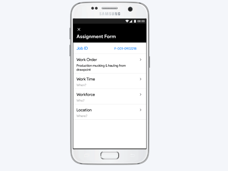 Set Time Interaction adobe xd android animation app clean design fun interaction interface intuitive ios iphone minimalism protopie prototype set time time ui ux workforce