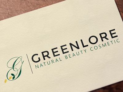 GreenLore Logo Concept creative logo logo logo a day logo alphabet vector