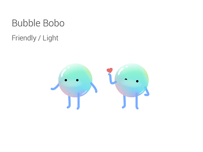 Bubble BOBO bubble cute illuatration