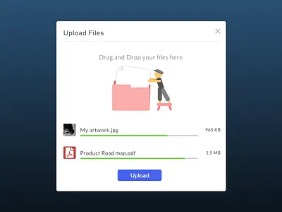DailyUI #031 - File Upload dailyui dailyui031 design file upload illustration southpawsketchtales ui uidesign ux widget