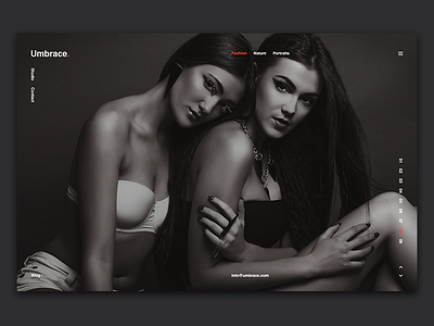 Studio Landing Page creative ui dark ui fashion ui landing page plane ui simple ui studio land page studio ui trendy ui ui