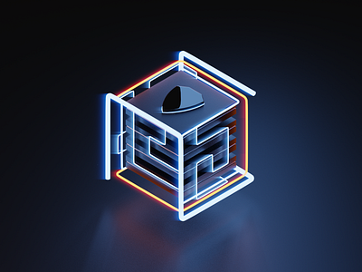 Security Illustration 3d banking blender design future icon illustration innovation isometric render security technology ui