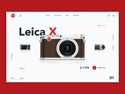4.0 Concept concept design dribbble ecommerce layout photo shop ui ui design uiux design uiuxdesign ux ux design uxuidesign white