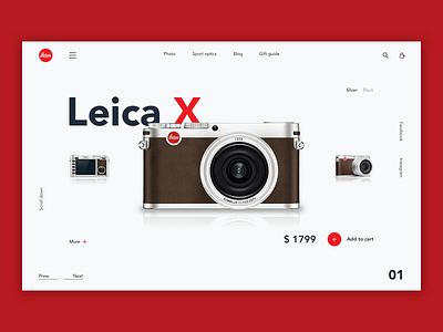 4.0 Concept concept design dribbble ecommerce layout photo shop ui ui design uiux design uiuxdesign ux ux design uxuidesign white