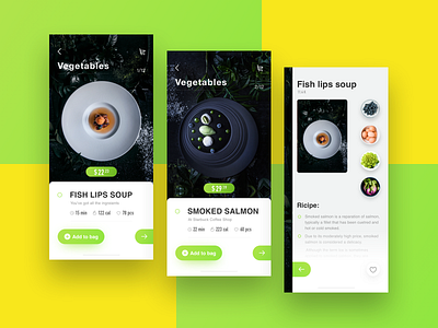 UI100Day DESIGN CHALLENGE—01 Food app design food food app ui