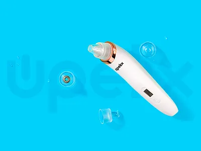 Upelix Logo branding creative design design face cleaner for women identity identity branding illustration logo skin care typography vector women