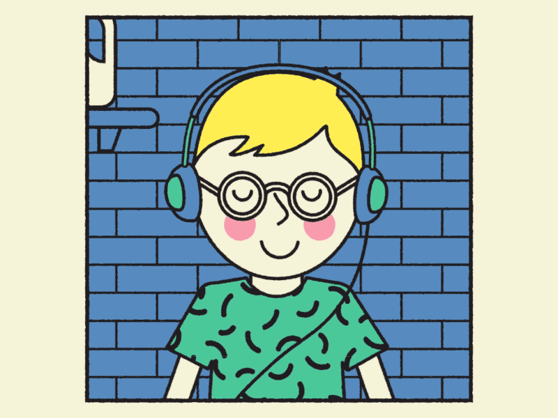 Nostalgia - Psychologies Magazine after effects animation character character design gif illustration loop memphis motion design motion graphics nostalgia nostalgic