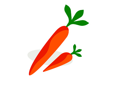 Carrots design flat flat design flat icon flat icon design flat icons food food and beverage food art garden green icon illustration illustrations illustrator people vector vegan vegetables veggies