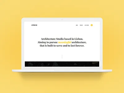 Cravo. adobexd desktop ui ux website