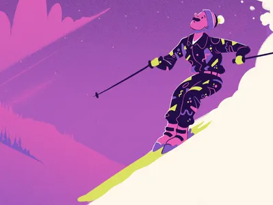 What's he spotted!?! 1980s character art design editorial art illustration illustrator photoshop