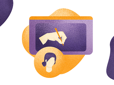 profile creative creative illustration office people profile women