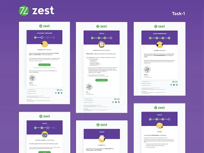 Internship @Zest - Task 1 design illustration illustrator typography ui ux