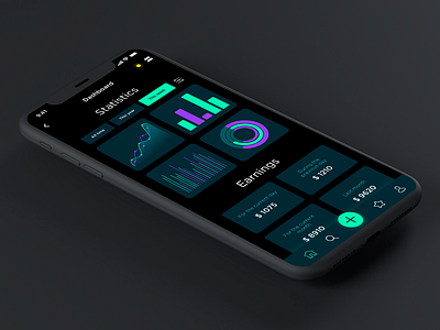 Static app app design ios minimal mobile ui ux vector