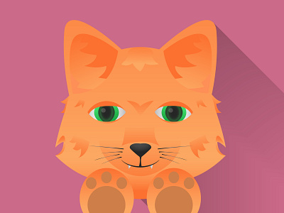 Foxxie art cute digital art flat fox illustration illustrator vector