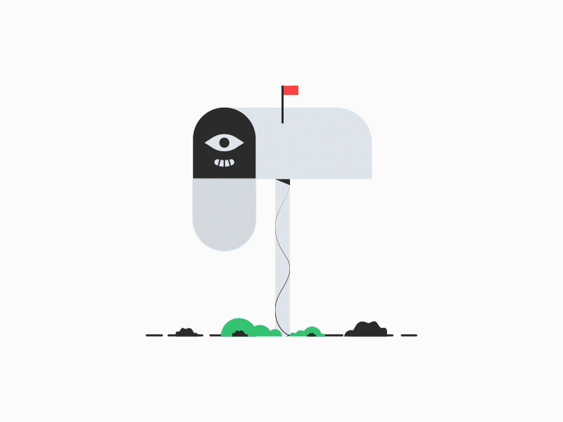 14/365 - MailBox 2019 3d after after effects animation dribbble effects flowtuts illustration mailbox motion motiongraphics