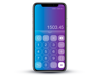 Daily Ui #004 Calculator 004 daily 100 challenge iu ux ui