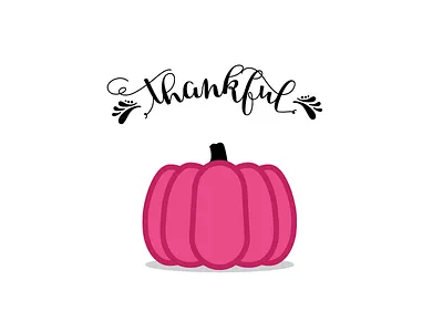 Thankful debut debut shot design first shot hello dribbble thanksgiving typography