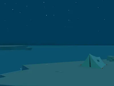 Night Forest illustration illustraion