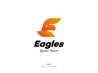 Daily Logo Challenge Day 32! - Sport Team Logo brand branding dailylogo dailylogochallenge eagle logo logoconcept logodesign logodesigner logoidea logoinspire logomark logotype sport team