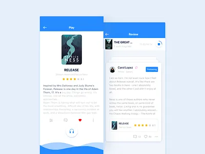 Library App-02 app book app design library ui