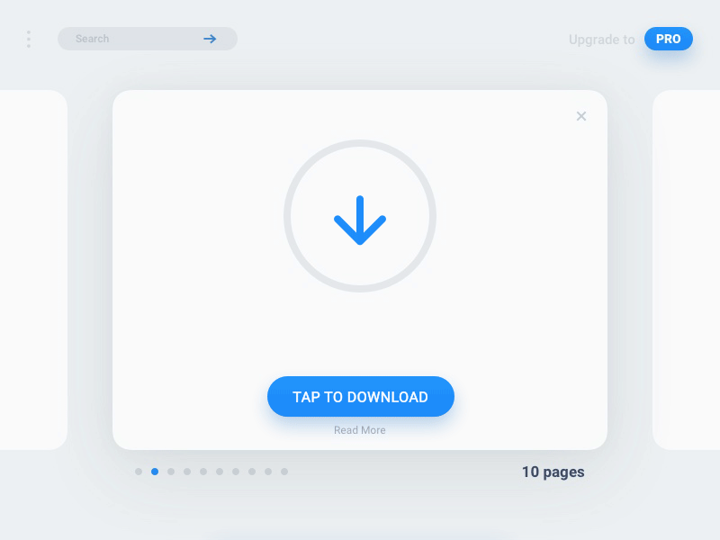 Download animation app design download gif loading ui