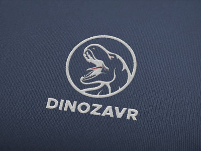 Dinozavr Logo branding design graphic icon illustration logo minimal typography vector