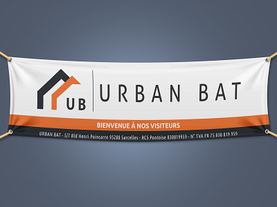 Urbanbat banner banner ads brand branding design graphic icon identity illustration lettering logo typography vector web