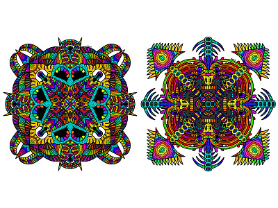 Symmetry #6 art artist artwork colour colourful colours design digital digital illustration digitalart draw drawing illustrate illustration illustrator pattern patterns symmetrical symmetry work