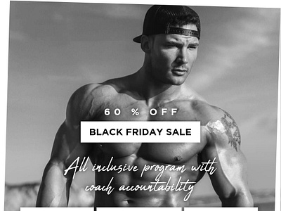 Ad design for fitness Trainer. addesign addy blackfriday body creative design fitness app fitness trainer graphic graphic arts graphic design health instagram promotion promotiongraphics