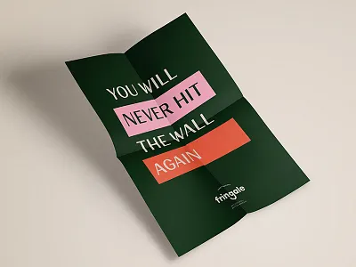 Fringale concept cycling design identity logo typography vector