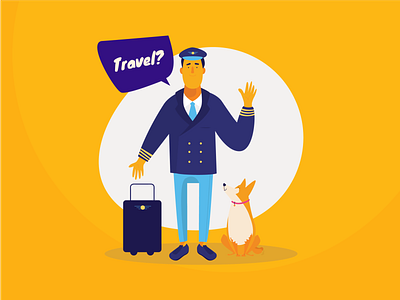 Simon & Sebastian travel edition adobe illustrator cartoon cartoon illustration character concept character design design dog hello dribbble illustration illustrator travel