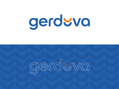 Gerduva Logo custom friendly geometric rounded sans serif simple