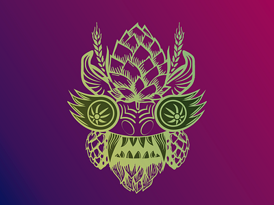 Hop beer beer candelaria design diablada hop hop beer peru puno
