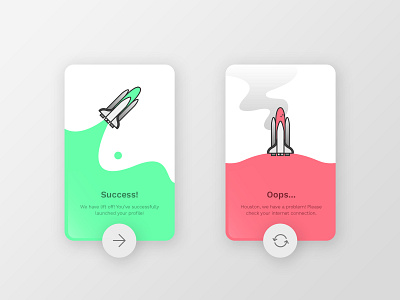 Daily UI #011 - Success/Error Flash app branding daily 100 challenge dailyui design error error message flash icon illustration logo success success message ui ux