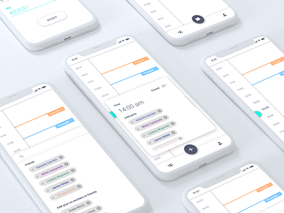 Teams meetup schedule app app app design chat clean design interactions ios iphone 10 iphone x mobile time ui ux