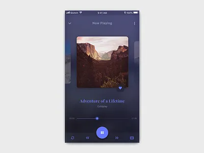 #Exploration | Dark Theme Music Player android app clean dark application dark music dark music player dark theme ui music music app music player