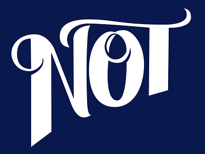 Not: Work in Progress affinity designer hand lettering lettering procreate