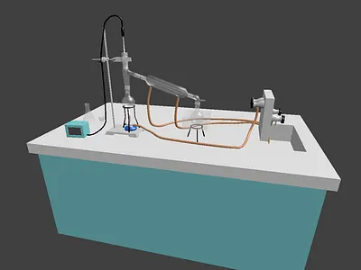 3D Chemistry Lab blender3d blender3dart chemistry education kids