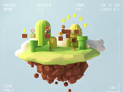 Mario的小岛 design 设计