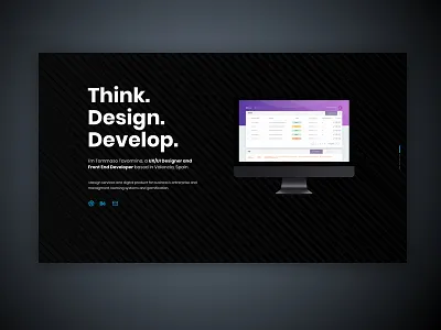 Portfolio card dark design minimalist portfolio portfolio card ui ux